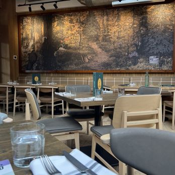 Three Bears Brewery and Restaurant - Seating area upstairs - Brewpubs Near Me - Banff, Alberta