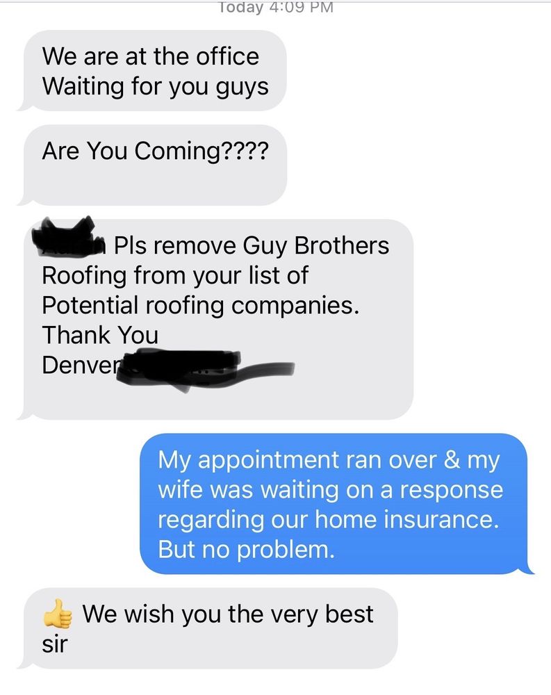 Slide of Guy Brothers Roofing - South Alabama