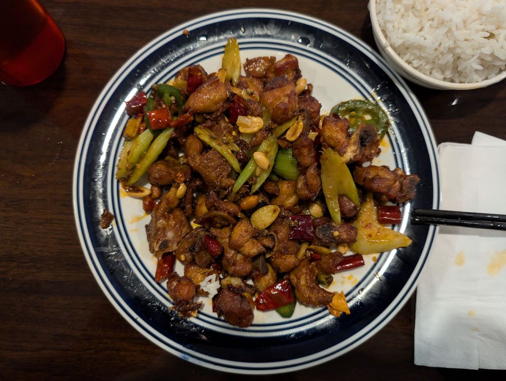 Food from Poplar Asian Cuisine