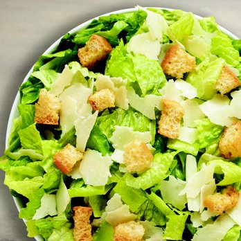 Peter Piper Pizza - a plate of salad with croutons - Pizza Near Me - Harlingen, Texas