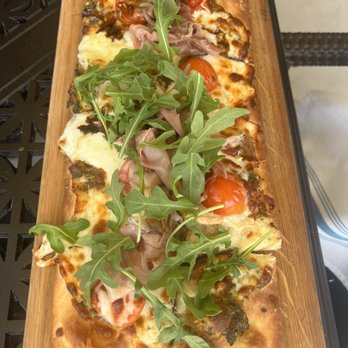 Dockside 1953 - Prosciutto and Brie Flatbread - Seafood Near Me - San Diego, California Dockside 1953 - Prosciutto and Brie Flatbread - Seafood Near Me - San Diego, California