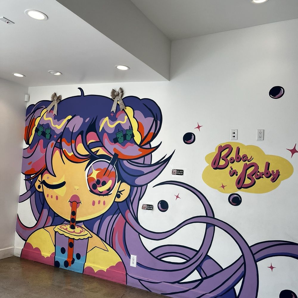 Teatopia - Actual pic of me drinking boba - Bubble Tea Near Me - Long Beach, California