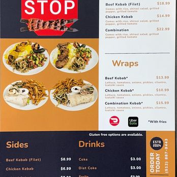 Kebab Stop - Menu - Mediterranean Near Me - Austin, Texas Kebab Stop - Menu - Mediterranean Near Me - Austin, Texas