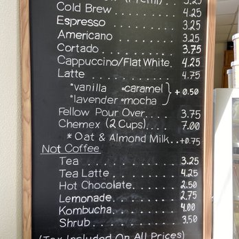 Castle Coffee - The drink menu - Coffee & Tea Near Me - Albuquerque, New Mexico