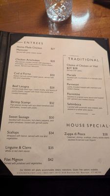 Menu photo 4 Zini's Restaurant Bantam, CT