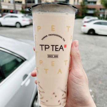 TP Tea - Jasmine milk tea with QQ noodles - Bubble Tea Near Me - Irvine, California