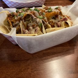 Smoked pork nachos Smoked pork nachos