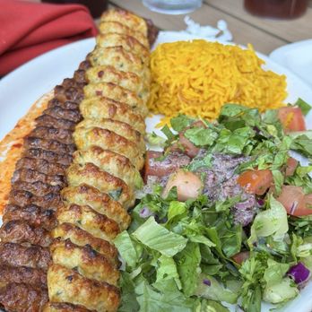 Turkish Village - This was the spicy lamb and chicken, stupendous recommendation by the staffs. - Salad Near Me - Dearborn, Michigan Turkish Village - This was the spicy lamb and chicken, stupendous recommendation by the staffs. - Salad Near Me - Dearborn, Michigan
