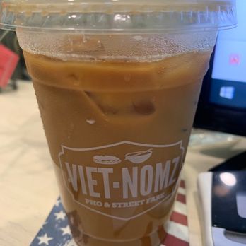 Viet-Nomz - Iced Vietnamese Coffee (Traditional) - Vietnamese Near Me - Winter Park, Florida Viet-Nomz - Iced Vietnamese Coffee (Traditional) - Vietnamese Near Me - Winter Park, Florida