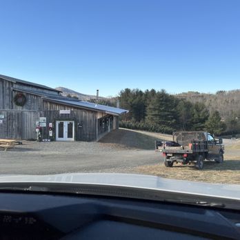 Mistletoe Meadows - On the weekends, this barn has wreaths for sale and a hot fire - Christmas Trees Near Me - Laurel Springs, North Carolina Mistletoe Meadows - On the weekends, this barn has wreaths for sale and a hot fire - Christmas Trees Near Me - Laurel Springs, North Carolina