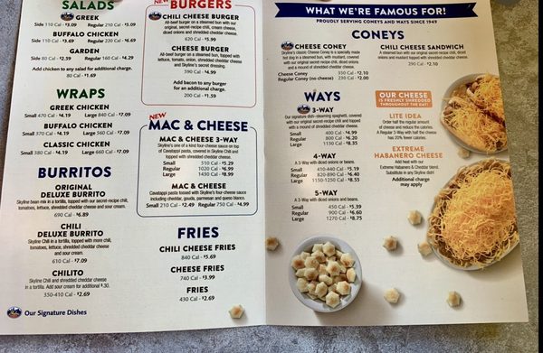 Menu photo 2 Skyline Chili Columbus, OH Menu photo 2 Skyline Chili Columbus, OH