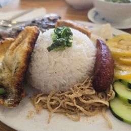 Rice platter, meh not worth the money Rice platter, meh not worth the money