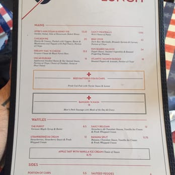 Oscar's Place - Lunch menu - Modern European Near Me - New York, New York
