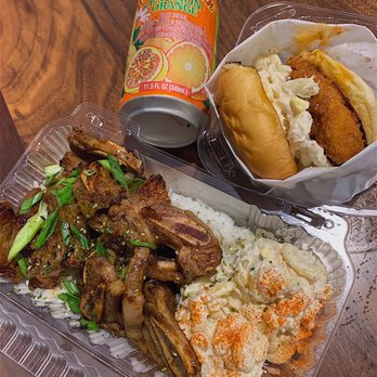 Shootz - IG - @socaleatss (hot butter katsu chicken sandwich & short ribs plate) - Hawaiian Near Me - Stanton, California Shootz - IG - @socaleatss (hot butter katsu chicken sandwich & short ribs plate) - Hawaiian Near Me - Stanton, California