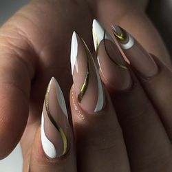 Ume Nails & Spa - What I showed for reference. What I wanted.