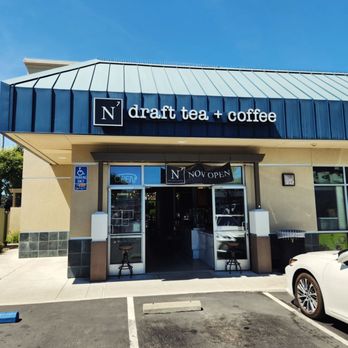 N7 Draft Tea + Coffee - Parking can be a lil annoying sometimes but you'll always find a spot somewhere in the plaza - Coffee & Tea Near Me - San Jose, California