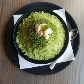 Cafe Sapientia - Matcha bingsoo! - Coffee & Tea Near Me - Oak Park, California