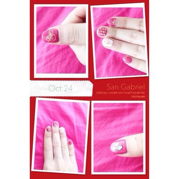 Luxury Nail Lashes - October 24, 2014 $83 Instagram: pinkpink0110 - Nail Salons Near Me - San Gabriel, California Luxury Nail Lashes - October 24, 2014 $83 Instagram: pinkpink0110 - Nail Salons Near Me - San Gabriel, California