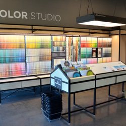 Benjamin Moore Magnolia Paint Company - Come use our viewing table for optimized lighting
