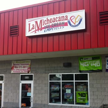 La Michoacana - The storefront - Ice Cream & Frozen Yogurt Near Me - Richmond, Virginia