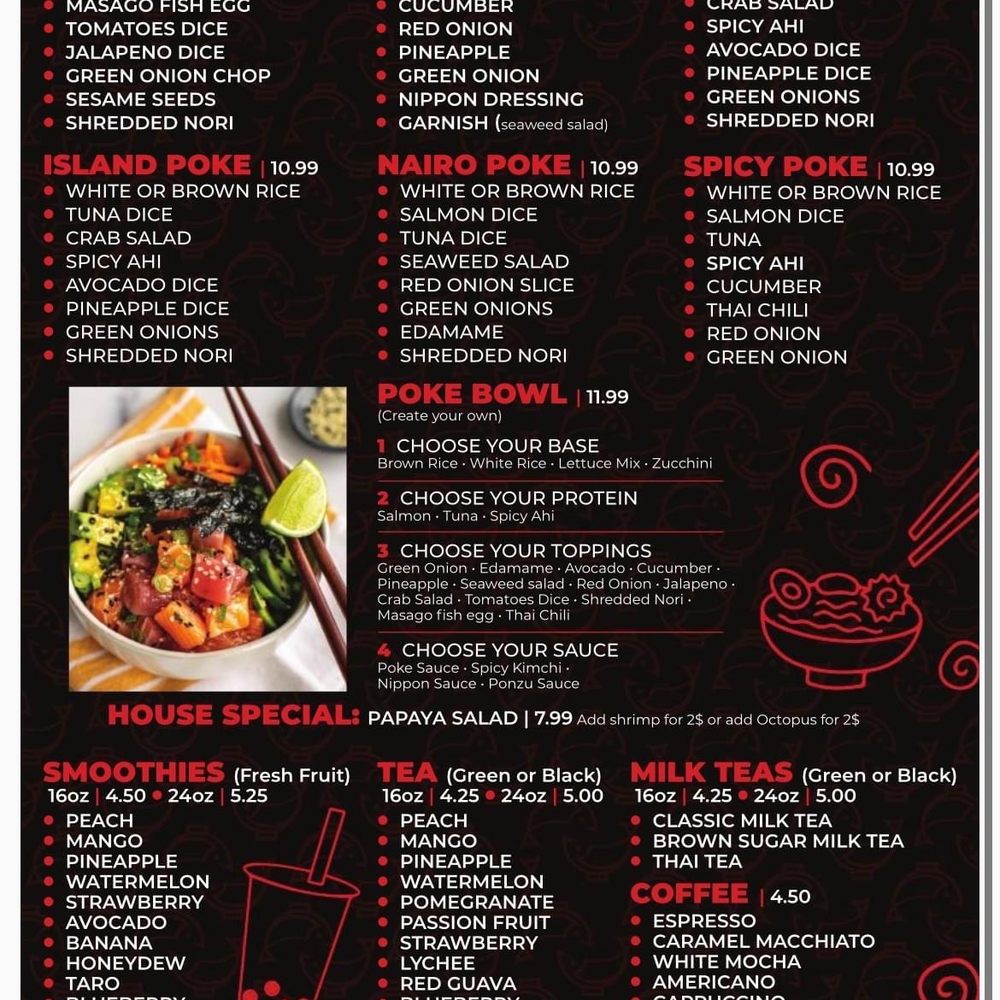 Ni Ni’s Cafe - Menu - Sushi Bars Near Me - Sherman, Texas Ni Ni’s Cafe - Menu - Sushi Bars Near Me - Sherman, Texas