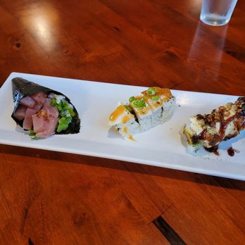 Umi Sushi - snow white handroll, white out, white dragon - Sushi Bars Near Me - Roseville, California Umi Sushi - snow white handroll, white out, white dragon - Sushi Bars Near Me - Roseville, California