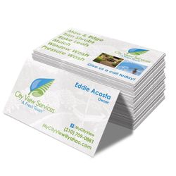 City View Services - City View Services business cards.