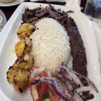 Larsa's Mediterranean - Larsa's combo plate - Pizza Near Me - Skokie, Illinois Larsa's Mediterranean - Larsa's combo plate - Pizza Near Me - Skokie, Illinois
