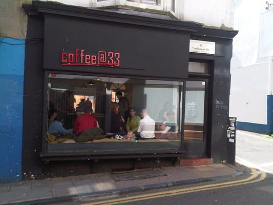 Coffee At 33 Brighton. by null