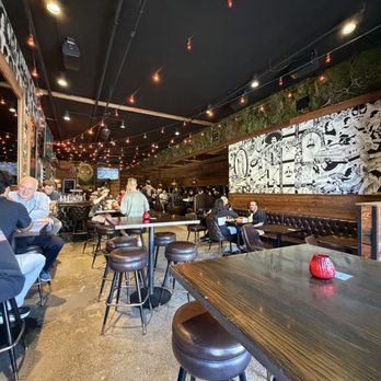 La Puerta - Inside high top seating - Mexican Near Me - San Diego, California