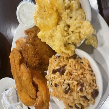 Amy Ruth's - The Dr. Walter Delph w/ Homemade Baked Macaroni and Cheese& Beans and Rice - Southern Near Me - New York, New York