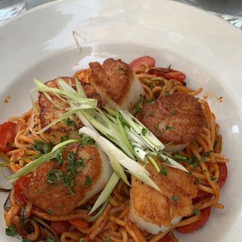 Waverly Stone - Scallops with ramen - Mediterranean Near Me - Holland, Michigan Waverly Stone - Scallops with ramen - Mediterranean Near Me - Holland, Michigan