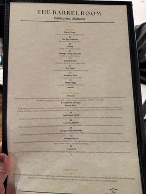Menu photo 1 The Barrel Room Enterprise, AL Menu photo 1 The Barrel Room Enterprise, AL