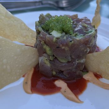 Geoffrey's Malibu - Ahi Tuna Tartar (grey tuna) - Seafood Near Me - Malibu, California