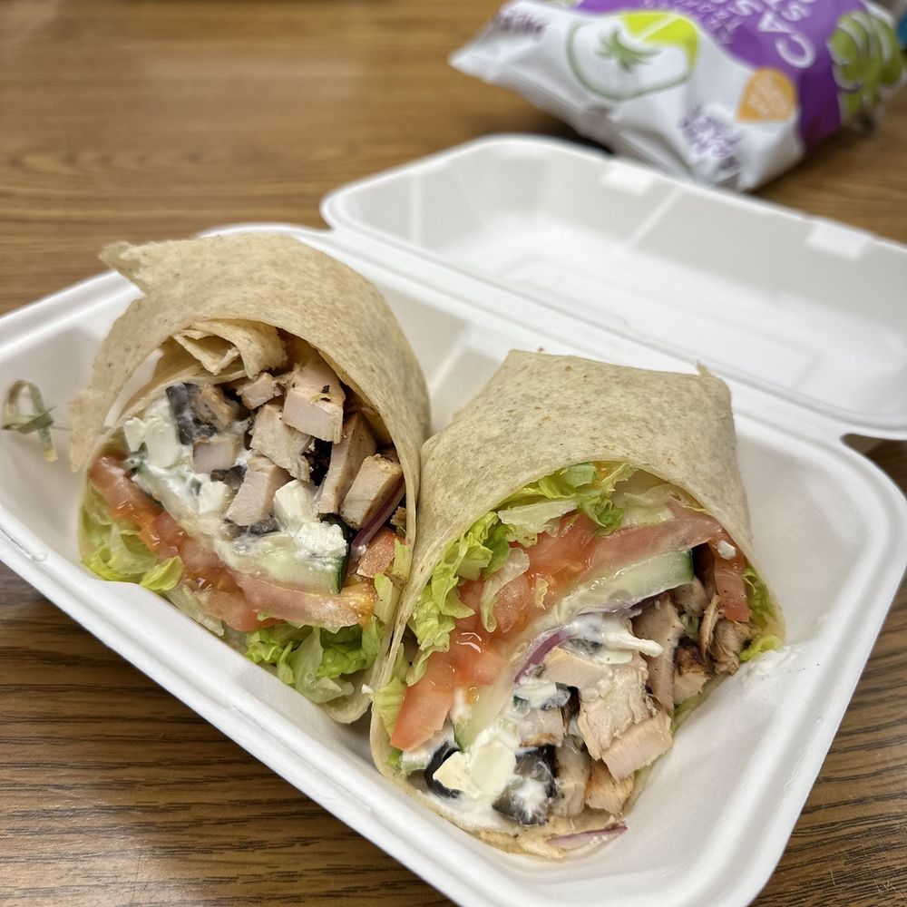 Jackie Smalls - Greek wrap gluten free - Breakfast & Brunch Near Me - Wayne, New Jersey Jackie Smalls - Greek wrap gluten free - Breakfast & Brunch Near Me - Wayne, New Jersey