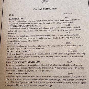 Georis Winery - Menu - Wineries Near Me - Carmel Valley, California