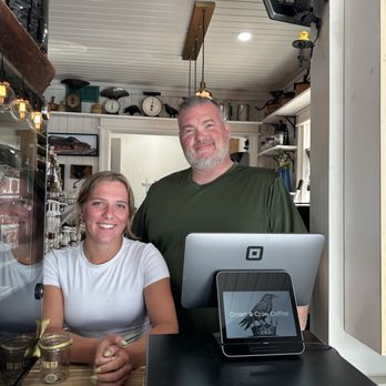 Crown & Crow - Georga and Charles! Great food and super friendly! - Coffee & Tea Near Me - Bassano, Alberta