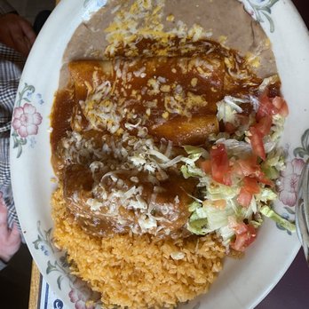 Pueblo Viejo - Enchiliadas and a crispy relleno (the relleno was so good) - Mexican Near Me - Fort Collins, Colorado