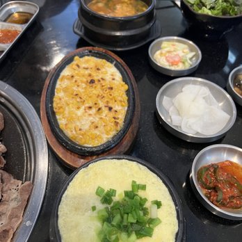 Gogiville - tofu soup, corn cheese, steamed egg - Barbeque Near Me - Centreville, Virginia Gogiville - tofu soup, corn cheese, steamed egg - Barbeque Near Me - Centreville, Virginia