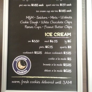 Insomnia Cookies - Menu - Desserts Near Me - Miami Beach, Florida Insomnia Cookies - Menu - Desserts Near Me - Miami Beach, Florida