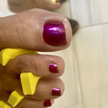 Supreme Dollar Nails - Does that look like a FRESH pedicure? Just paid $35 bucks for this HORRENDOUS job. - Nail Salons Near Me - Jacksonville, Florida Supreme Dollar Nails - Does that look like a FRESH pedicure? Just paid $35 bucks for this HORRENDOUS job. - Nail Salons Near Me - Jacksonville, Florida