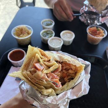 Lucha Libre - Surf & Turf Burrito - Mexican Near Me - San Diego, California Lucha Libre - Surf & Turf Burrito - Mexican Near Me - San Diego, California