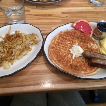 Hot Suppa - Waffle plate with a side of hash browns so good! - Breakfast & Brunch Near Me - Portland, Maine Hot Suppa - Waffle plate with a side of hash browns so good! - Breakfast & Brunch Near Me - Portland, Maine