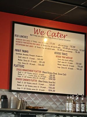 Menu photo 3 WG Grinders Columbus, OH