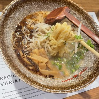 Yoshiharu Ramen - Tonkotsu Black - Noodles Near Me - Eastvale, California
