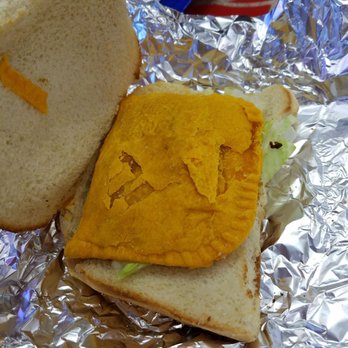Crown Fried Chicken - Beef patty with coco bread - Chicken Wings Near Me - Schenectady, New York