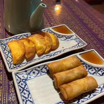 Nakorn Thai Cuisine - Crab Rangoon and rolls - Thai Near Me - Brunswick, Georgia