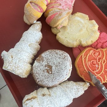 Kern Bakery - Pan Dulce and pastries I picked out! - Bakeries Near Me - Delano, California