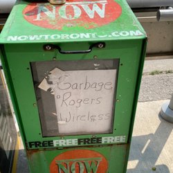 NOW Magazine - Unfortunately, many boxes turned into garbage cans