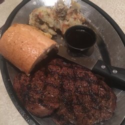 Lagniappe Restaurant on the Diversion - Thursday night steak special - ribeye!
